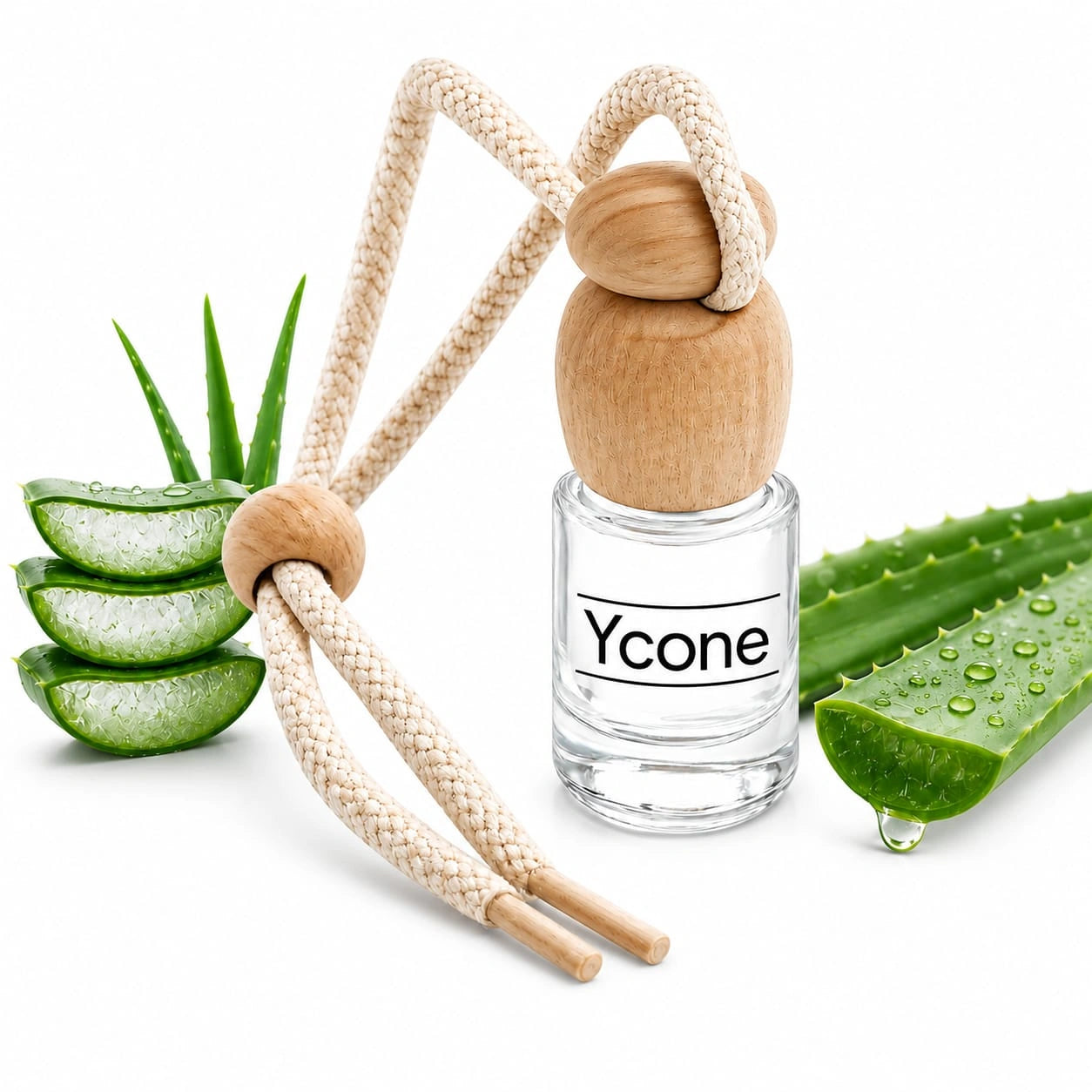 Ambientador Auto Aloé Vera Ycone | Fragrância Fresca e Natural