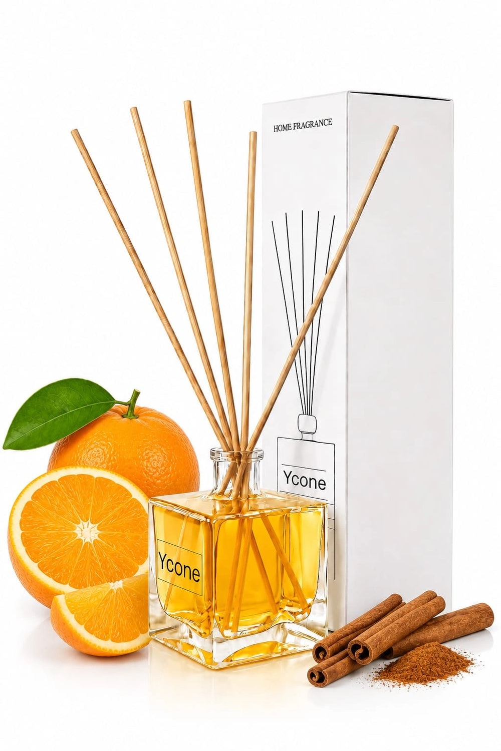 Ambientador Mikado Canela e Laranja Ycone | Aroma Fresco para a casa