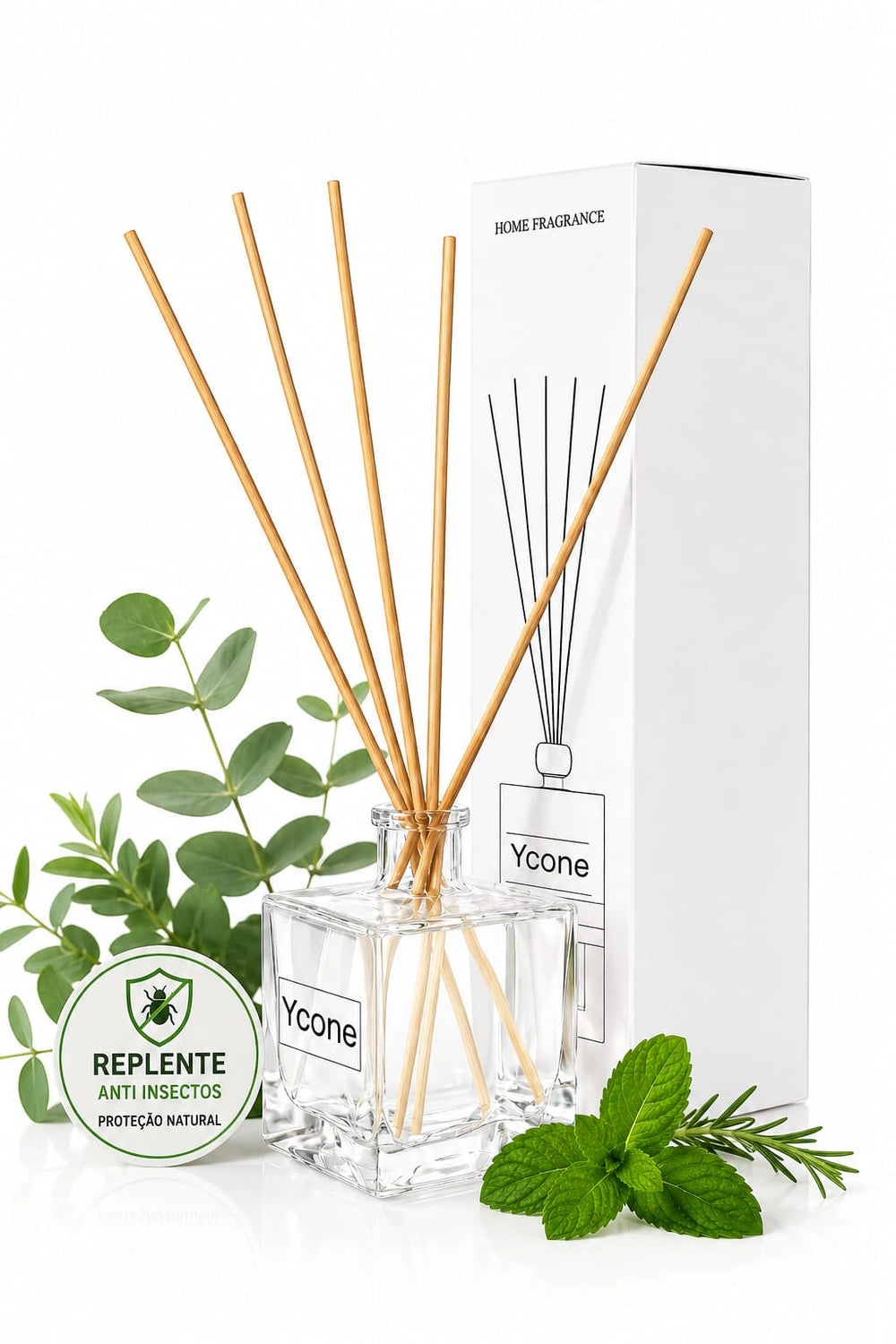 Ambientador Mikado Repelente Ycone | Proteção e Aroma em Casa