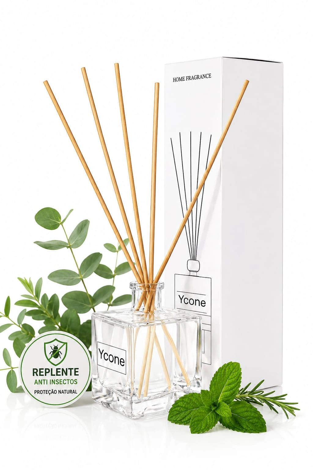 Ambientador Mikado Repelente Ycone | Proteção e Aroma em Casa