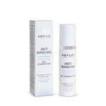 Creme facial anti-manchas com Vitamina C da marca Kefus, embalagem de 50ml para tratamento de hiperpigmentação e luminosidade