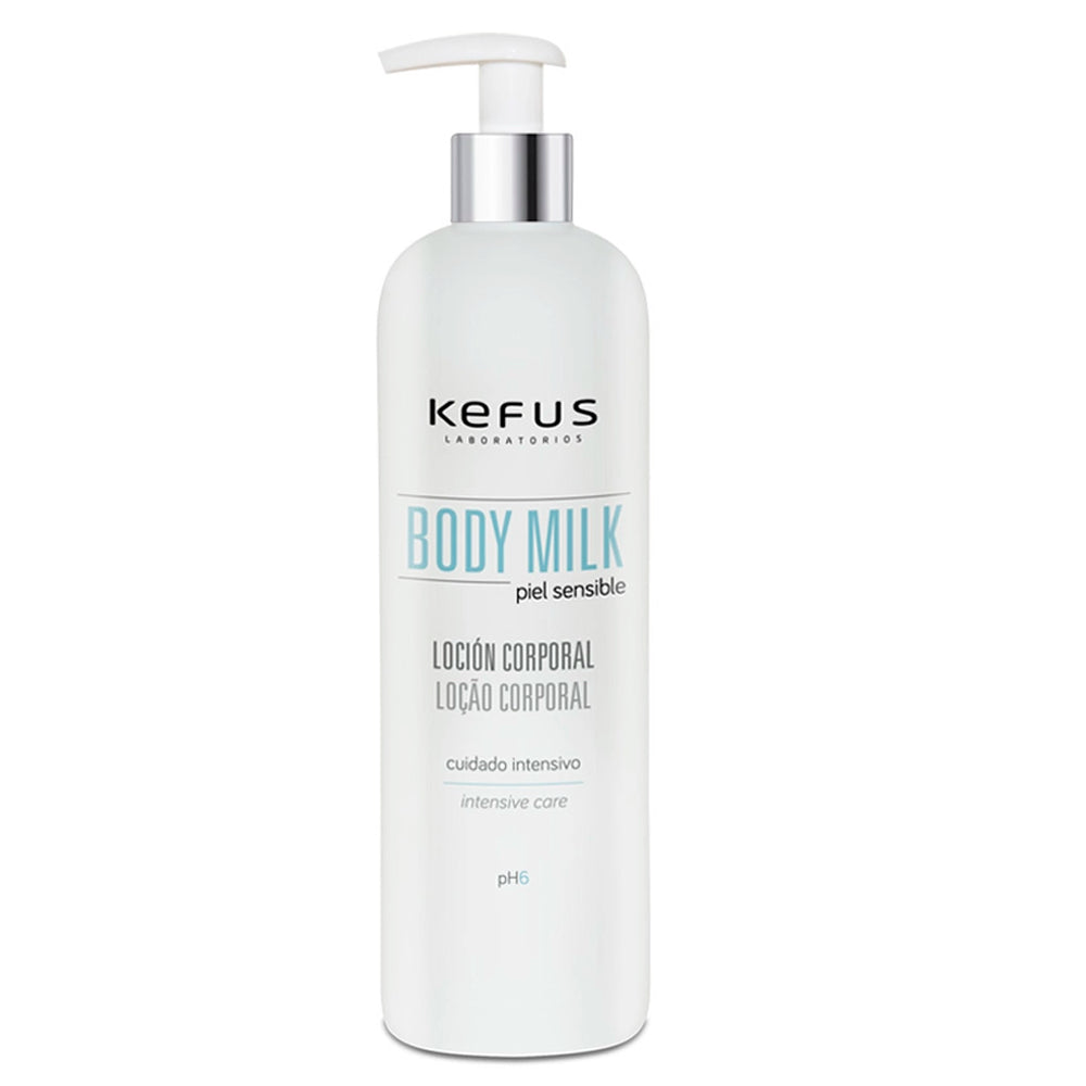 Body Milk Kefus Hidratante para Pele Sensível com Vitamina E