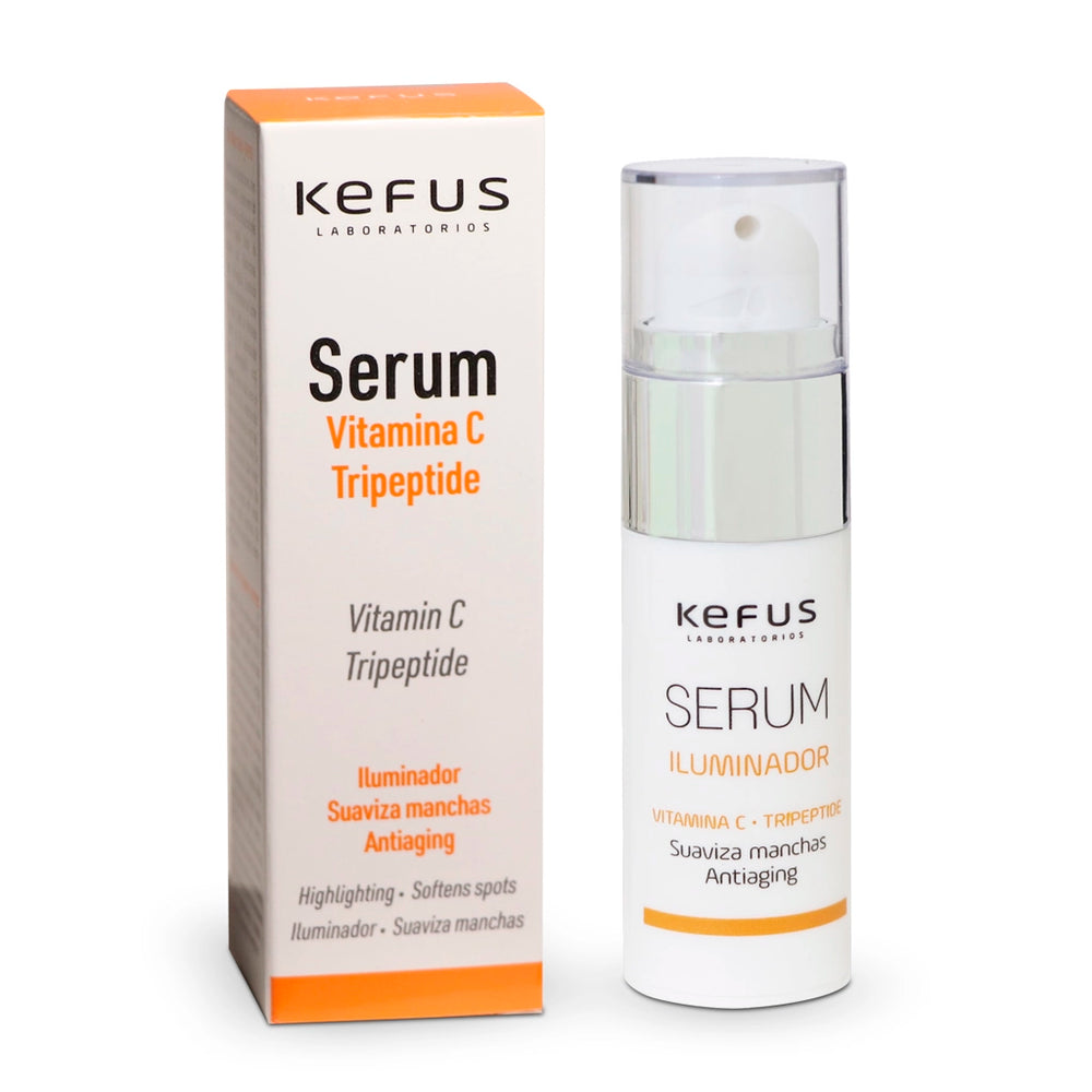 Sérum Iluminador Vitamina C e Tripeptídeos Kefus