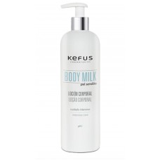 Loção Corporal Body Milk Pele Sensível Kefus 500ml Loção Corporal Body Milk Pele Sensível Kefus 500ml
